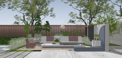 MODERN GARDEN COURTYARD VOL.17